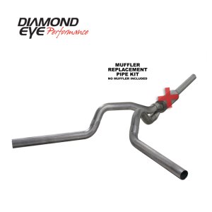 Dodge 2500 Performance Exhaust - Diamond Eye Performance - Cat Back, Dual Exit - `04-`07